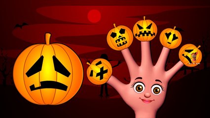 Halloween Finger Family Song for Children | Happy Halloween Videos for Kids | Funny Halloween
