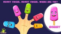 The Finger Family Ice Cream Family Nursery Rhyme | Ice Cream Finger Family Songs