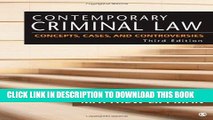 [FREE] EBOOK Contemporary Criminal Law: Concepts, Cases, and Controversies BEST COLLECTION