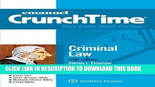 [FREE] EBOOK CrunchTime: Criminal Law BEST COLLECTION