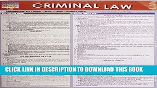 [READ] EBOOK Criminal Law (Quick Study Law) ONLINE COLLECTION