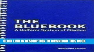 [READ] EBOOK The Bluebook: A Uniform System of Citation ONLINE COLLECTION