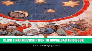 Best Seller The Metaphysics (Penguin Classics) Free Read