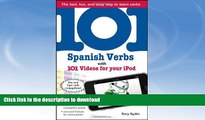 FAVORITE BOOK  101 Spanish Verbs with 101 Videos for Your iPod (101... Language Series)  GET PDF