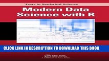 [New] PDF Modern Data Science with R (Chapman   Hall/CRC Texts in Statistical Science) Free Online