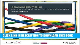 [New] Ebook Communications: Methods and Applications for Financial Managers Free Online