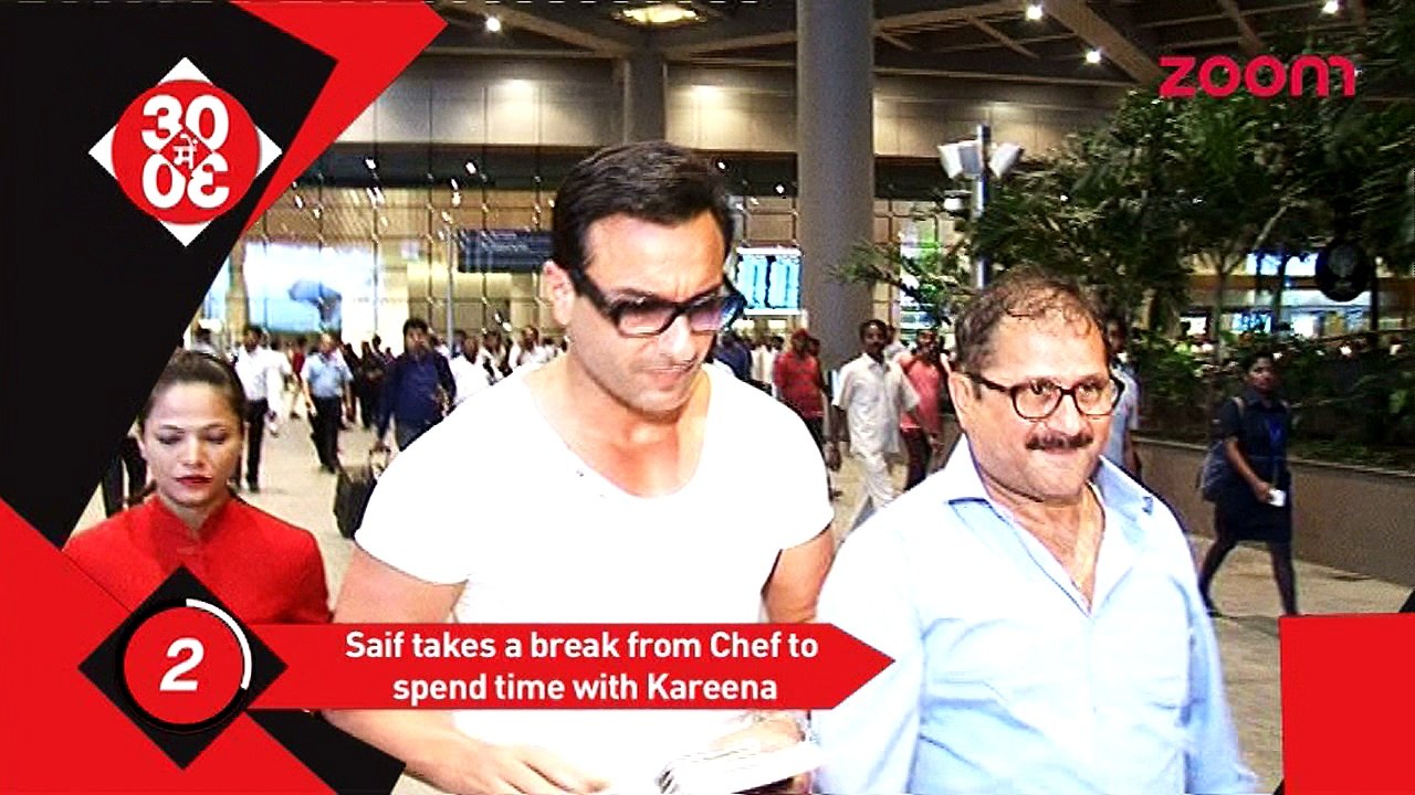 Saif Ditches 'Chef''s Shooting For Kareena, Ranbir Kapoor's Bold Confession about Nudity & Sexting