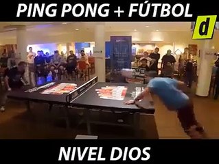 Futbol y ping pong