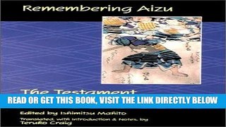 [EBOOK] DOWNLOAD Remembering Aizu READ NOW