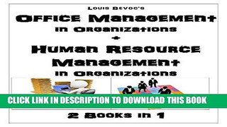 [New] Ebook Office Management in Organizations + Human Resource Management in Organizations: 2
