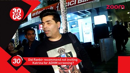 Katrina Not Invited for Ae Dil Hai Mushkil Screening. Ranbir Envies Virat as Anushka's A Good Kisser