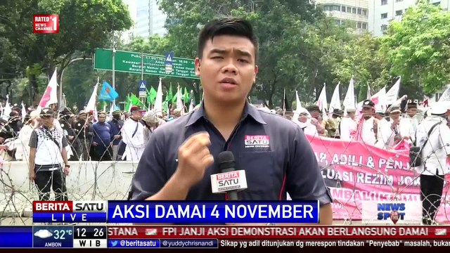 Pengamanan di Istana Presiden Diperketat Selama Aksi Damai 4 November