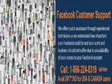 Without wait, call on 1-866-224-8319 Facebook Customer Support and solve issues quickly