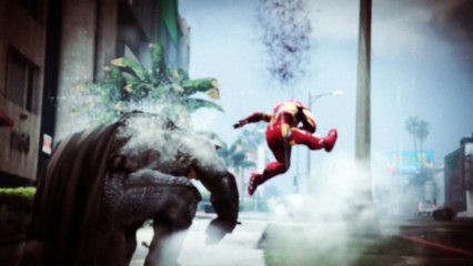 IRONPOOL vs IRONMAN - EPIC SUPERHEROES BATTLE