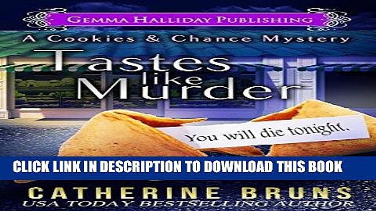 [PDF] Tastes Like Murder (Cookies   Chance Mysteries Book 1) Popular Collection