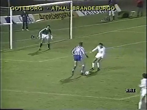 22.10.1986 - 1986-1987 UEFA Cup 2nd Round 1st Leg IFK Göteborg 2-0 FC Stahl Brandenburg