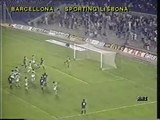 22.10.1986 - 1986-1987 UEFA Cup 2nd Round 1st Leg Barcelona 1-0 Sporting Lisbon
