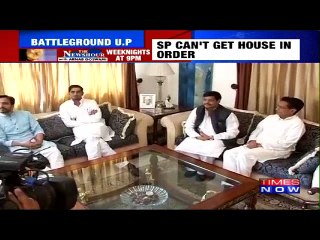 Shivpal Yadav Meets Ajit Singh, Invites RLD Chief To SP Silver Jubilee Event