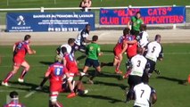 Rugby  Lavaur 21 - 15 RC Strasbourg par Stras TV