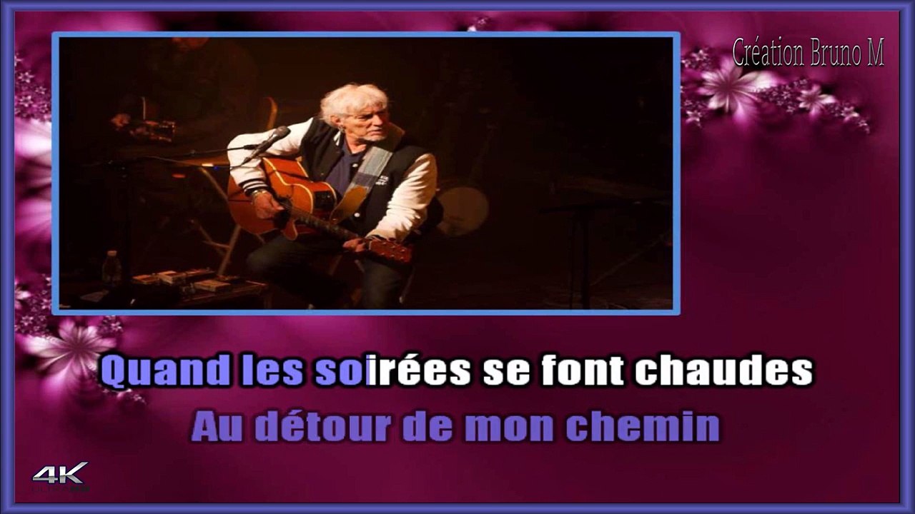 Hugues Aufray - Dès que le printemps revient KARAOKE / INSTRUMENTAL