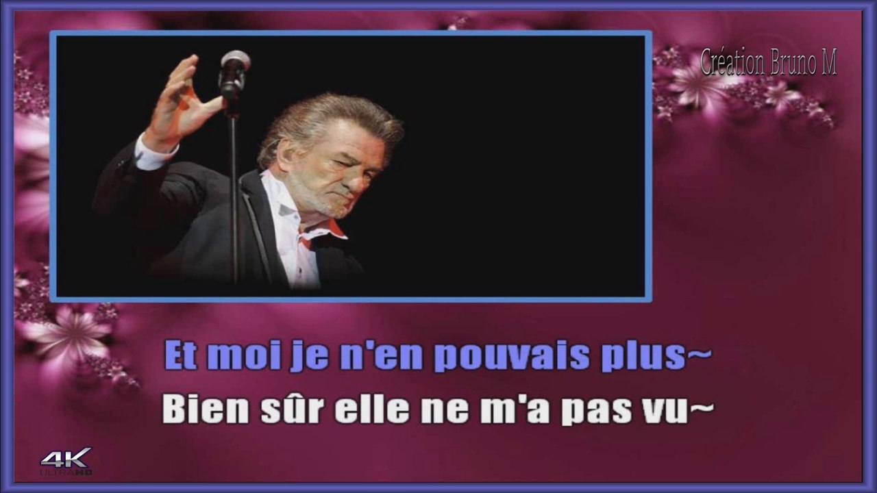 Eddy Mitchell - Couleur menthe à l'eau KARAOKE / INSTRUMENTAL