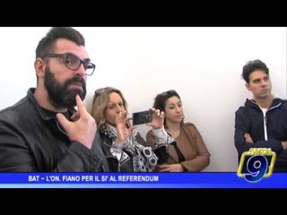 Bat |  L'onorevole Fiano per il Sì al Referendum