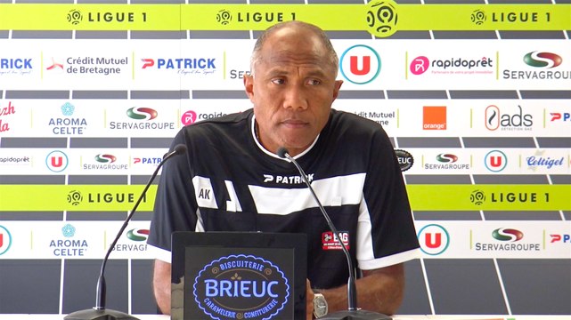 Le point-presse d'Antoine Kombouaré avant DIJON-EAG