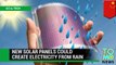 Future green technology - new solar panels could generate electricity from raindrops - TomoNews-6K2smAj8cFU