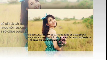 Hướng dẫn cách gội đầu bằng bồ kết đem lại mái tóc óng mượt