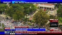 Pantauan Drone Mengenai Demo di Depan Balai Kota Jakarta