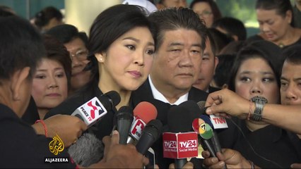 Thailand's Yingluck Shinawatra in court over rice scheme
