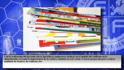 Experto en Estilismo de Alimentos en Publicidad Alimentaria (Food Styling Expert) (Online)