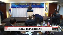 USFK commander says THAAD will be deployed to S. Korea within 8-10 months