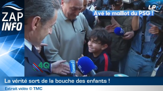 Zap : Sarkozy taquiné par un minot marseillais !