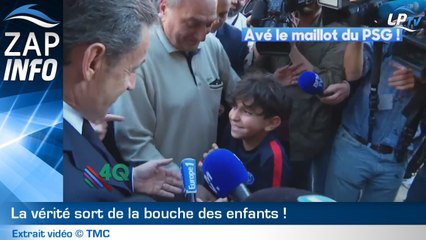 Zap : Sarkozy taquiné par un minot marseillais !