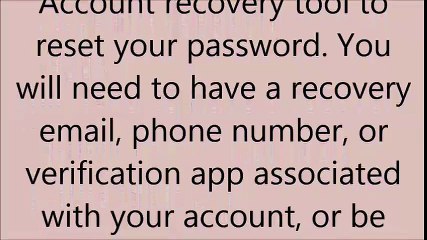 How to Reset a Lost  Hotmail Password