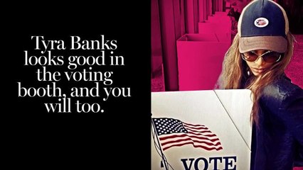 12 Celebrities Who Voted in Style