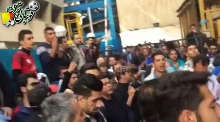 بيمارستان ايرانمهر؛ خداحافظی هواداران با منصورخان