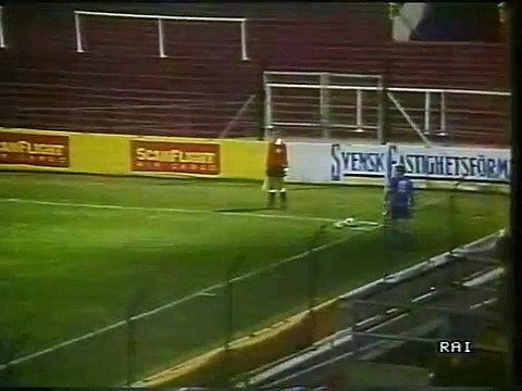 30.09.1987 - 1987-1988 UEFA Cup 1st Round 2nd Leg AIK Stockholm 0-2 FC Vitkovice