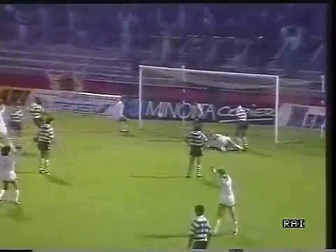 30.09.1987 - 1987-1988 UEFA Cup 1st Round 2nd Leg FC Swarovski Tirol Innsbruck 4-2 Sporting Lisbon
