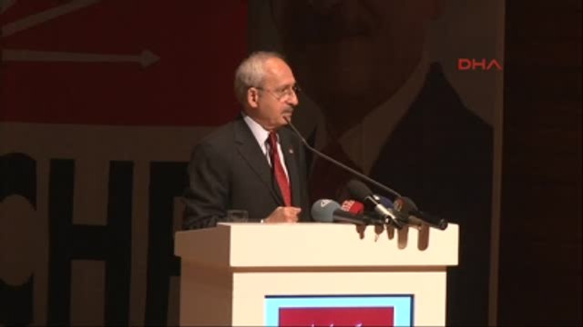Izmir CHP Lidei Kılıçdaroğlu Gündeme Ilişkin Konuştu