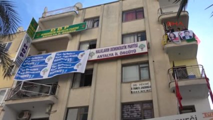 Antalya'da Hdp Yürüyüşüne Polis Müdahalesi