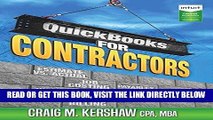 [Free Read] QuickBooks for Contractors (QuickBooks How to Guides for Professionals) Free Download