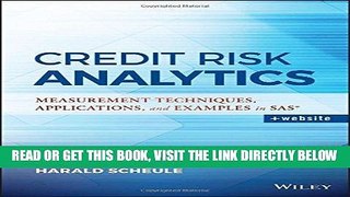 [Free Read] Credit Risk Analytics: Measurement Techniques, Applications, and Examples in SAS