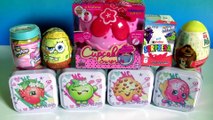 Strawberry Cupcake Doll Surprise Shopkins Chef Club Jar Season 6 Shopkins Tin Kinder Egg SpongeBob