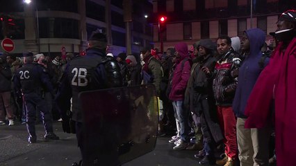 Opération de grande ampleur pour démanteler un camp de migrants