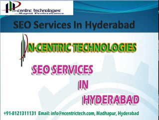 Best SEO Services in Hyderabad | SEO Company