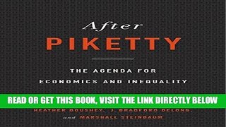 [Free Read] After Piketty: The Agenda for Economics and Inequality Full Online