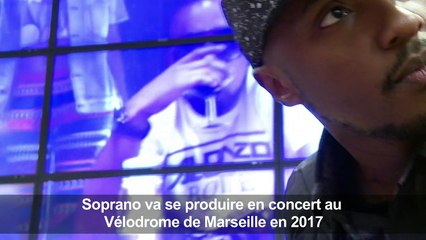 Rap: Soprano prépare son concert au Vélodrome