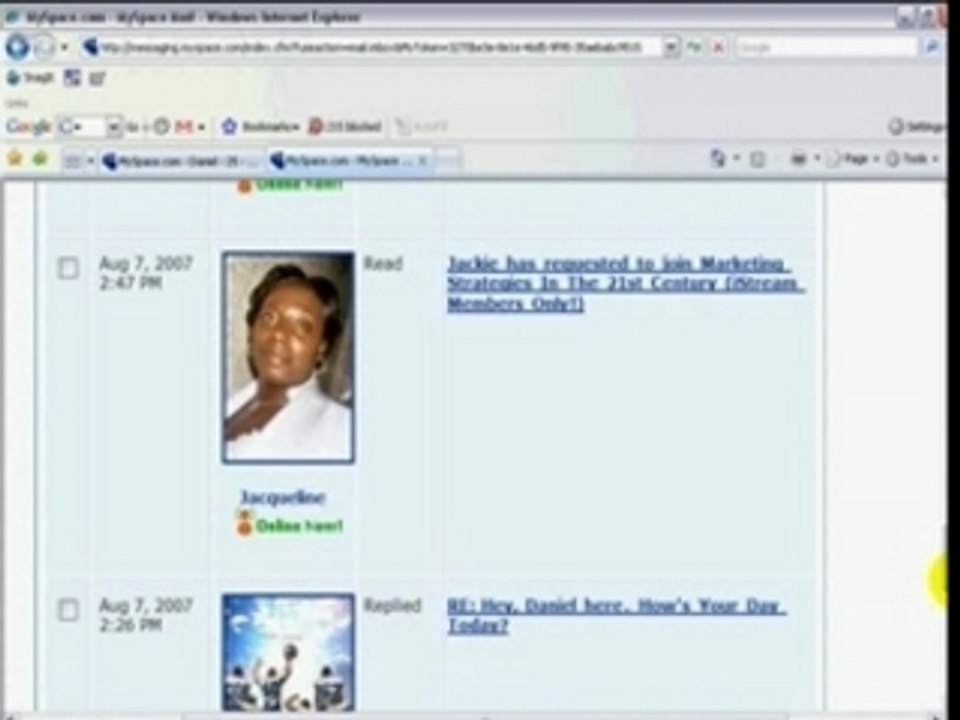 mySpace Marketing Really Works!! Goldmin